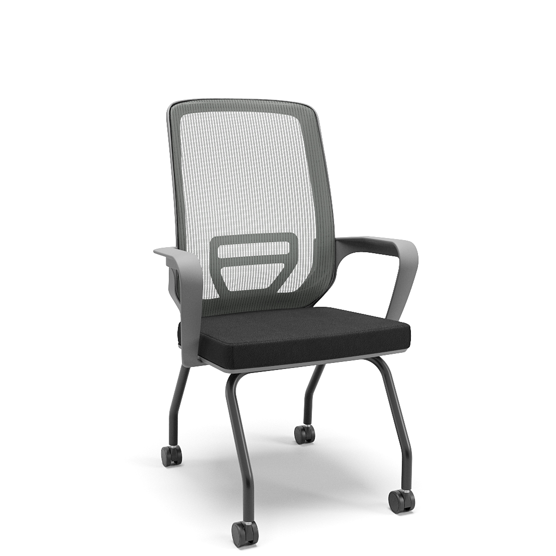 Adrix Aproximação Grafite Adrix Aproximação 4 Pés com Rodízio Grafite